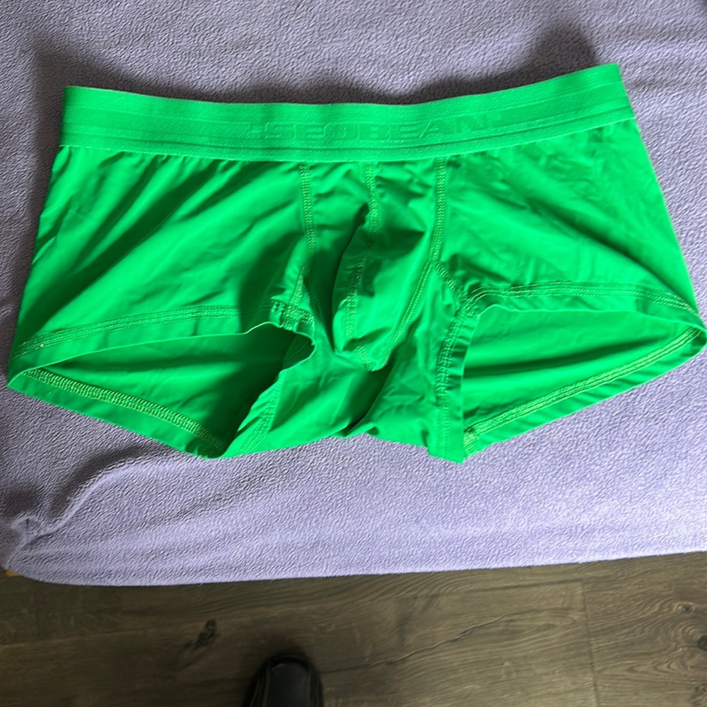 Men’s green boxers/briefs made by Seobean sizeL never worn